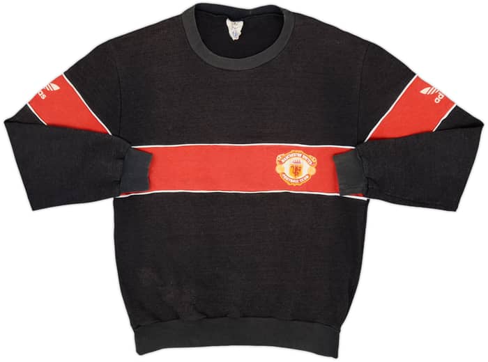 1984-86 Manchester United adidas Sweat Top - 5/10 - (S)