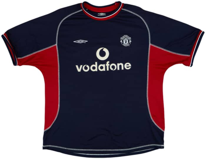 2000-01 Manchester United Third Shirt Beckham #7 - 8/10 - (XL)