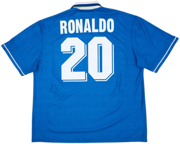 1994-97 Brazil Away Shirt Ronaldo #20 - 8/10 - (XXL)