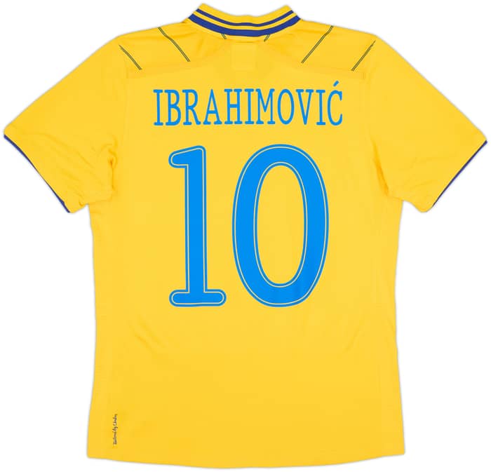 2012-13 Sweden Home Shirt Ibrahimovic #10 - 7/10 - (S)