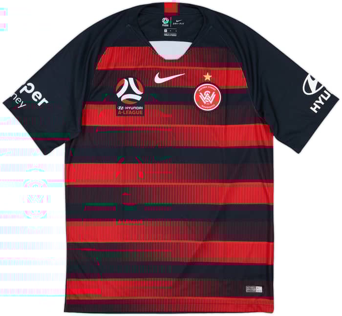 2018-19 Western Sydney Wanderers Home Shirt - 9/10 - (M)