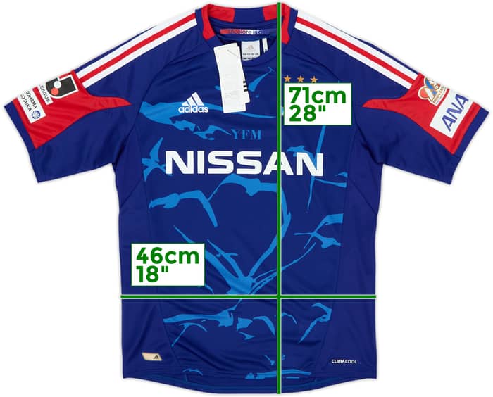 Camiseta de local de Yokohama Marinos 2012 (S)