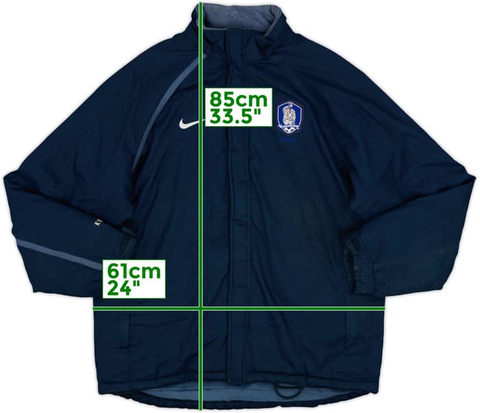 2004-06 South Korea Nike Padded Bench Coat - 7/10 - (M)