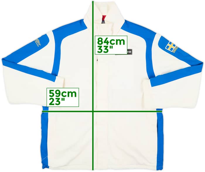 2006-07 Sweden Umbro Padded Bench Coat - 6/10 - (M)