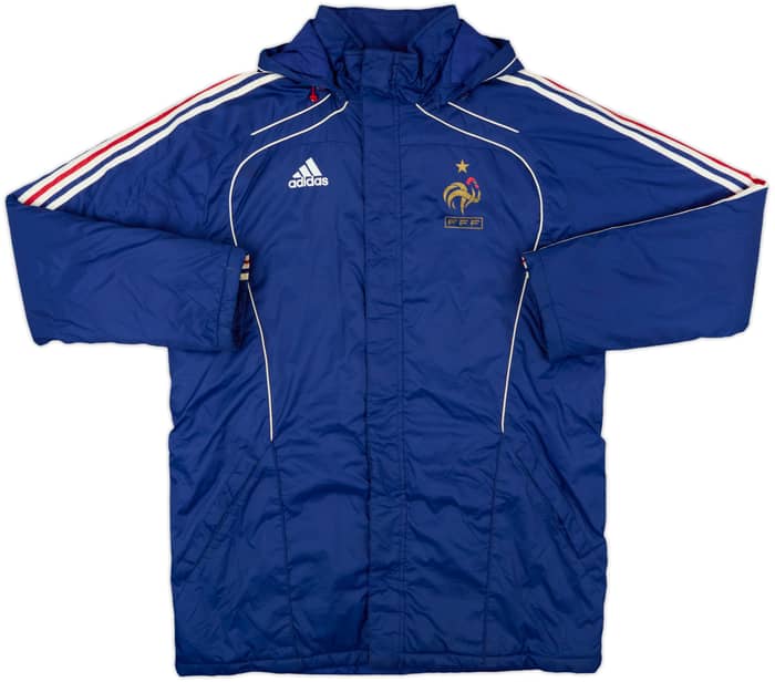 2009-10 France Player Issue adidas Padded Bench Coat - 6/10 - (L)
