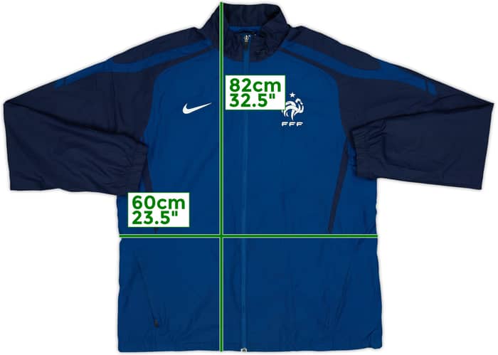 2011-12 France Nike Track Jacket - 8/10 - (L)