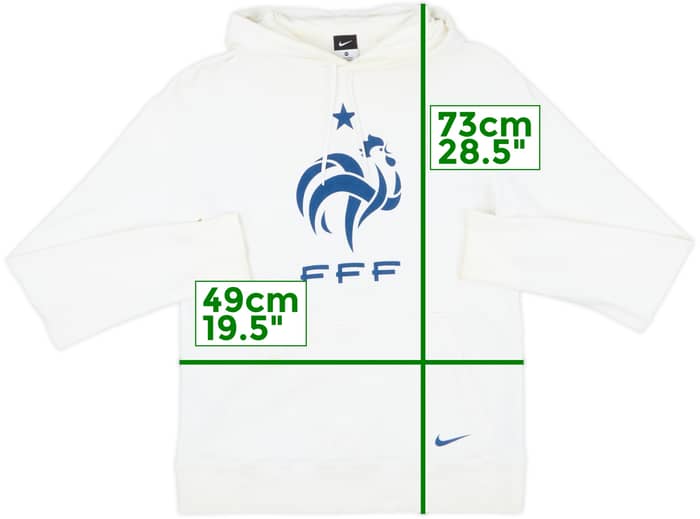 2011-12 France Nike Hooded Top - 6/10 - (M)
