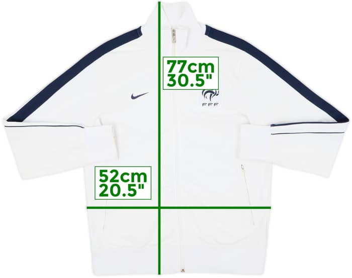 2012-13 France Nike Track Jacket - 7/10 - (XL)