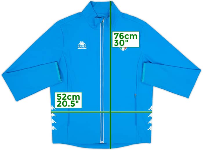 2002 Italy Winter Olympic Kappa Track Jacket - 8/10 - (M)