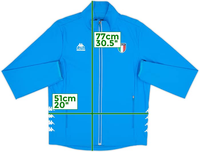 2002 Italy Winter Olympic Kappa Track Jacket - 8/10 - (M)