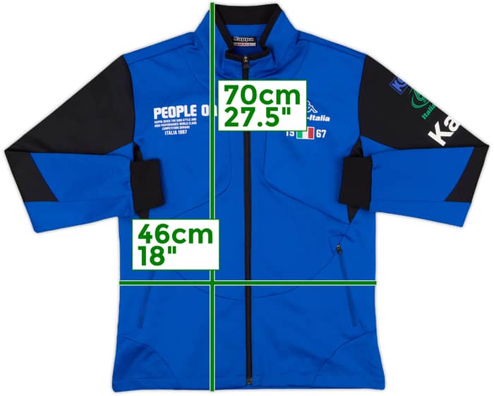 2016-17 Italy FISI Kappa Track Jacket - 8/10 - (S)