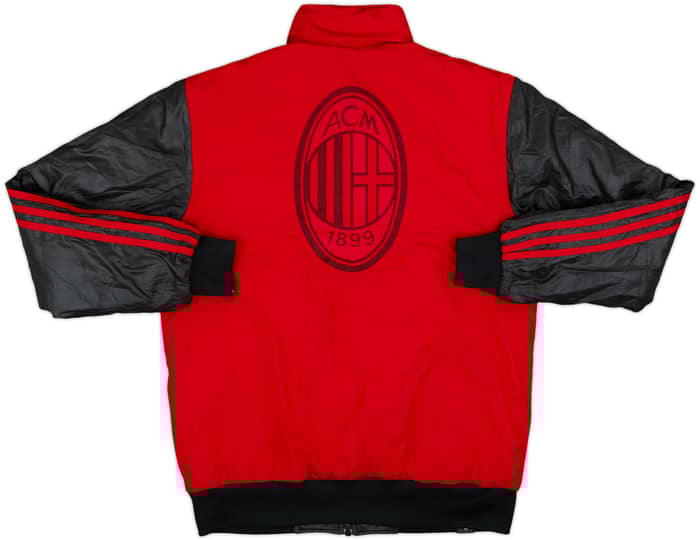 2008-09 AC Milan adidas Reversible Rain Jacket - 7/10 - (S)