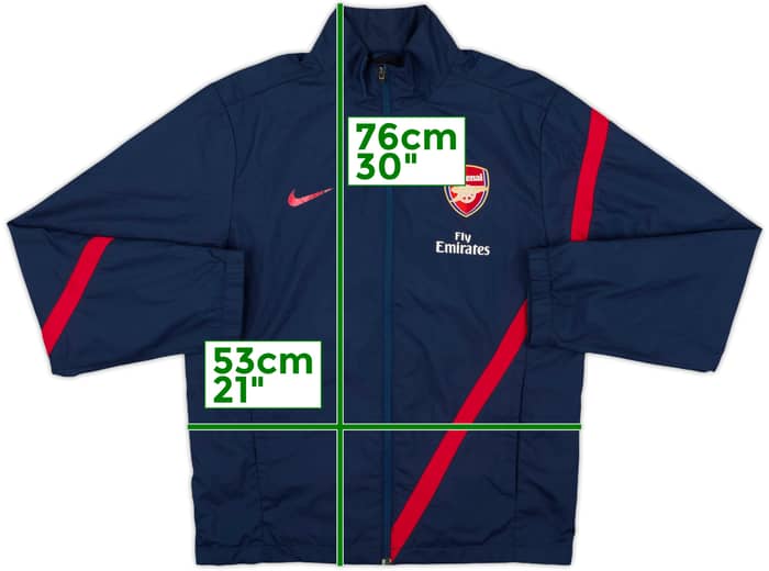 2011-12 Arsenal Nike Track Jacket - 6/10 - (M)