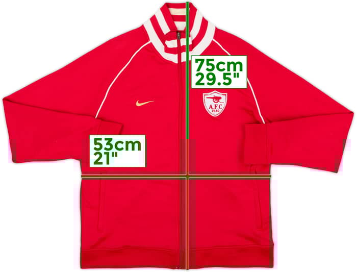 2007-08 Arsenal Nike Football Classics Track Jacket - 6/10 - (L)