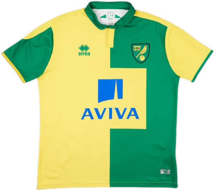 2015-16 Norwich Home Shirt - 7/10 - (L)