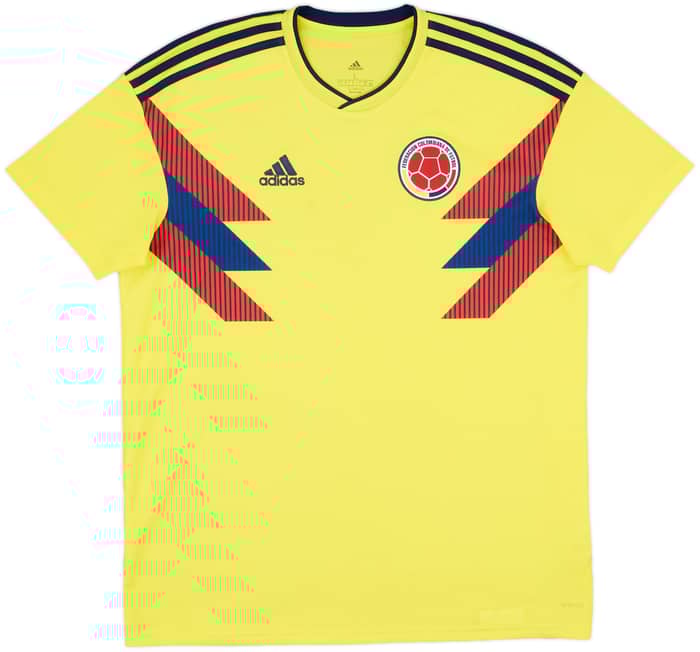 2018-19 Colombia Home Shirt - 8/10 - (L)