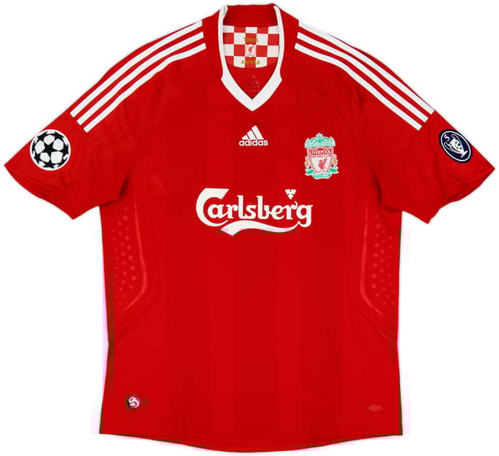 2008-10 Liverpool Home Shirt Torres #9 - 7/10 - (L)