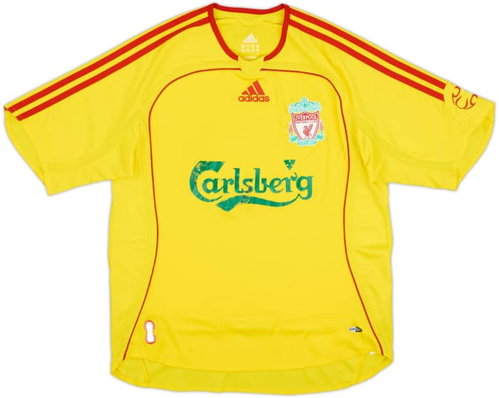 2006-07 Liverpool Away Shirt - 5/10 - (L.Boys)