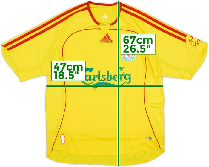 2006-07 Liverpool Away Shirt - 5/10 - (L.Boys)