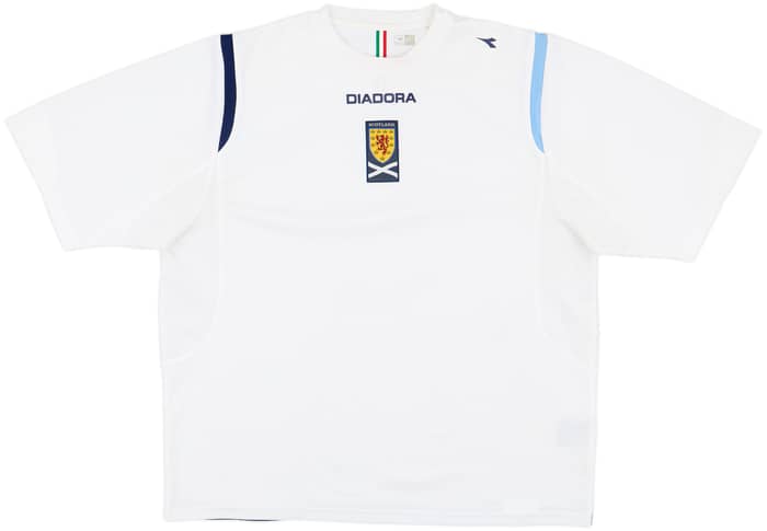 2005-06 Scotland Diadora Training Shirt - 8/10 - (XXL)
