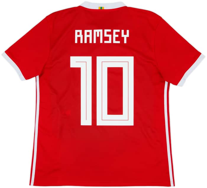 2018-19 Wales Home Shirt Ramsey #10 - 6/10 - (M)
