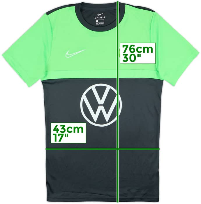 2020-21 Wolfsburg Nike Training Shirt - 9/10 - (S)
