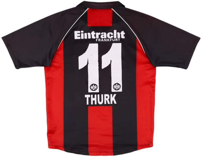 2006-07 Eintracht Frankfurt Home Shirt Thurk #11 - 6/10 - (L)