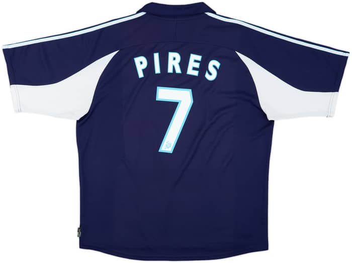 1999-00 Olympique Marseille Away Shirt Pires #7 - 9/10 - (XL)