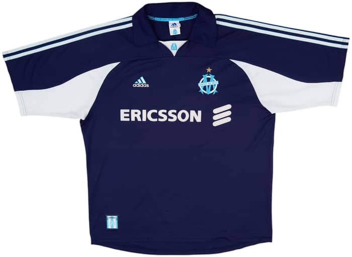 1999-00 Olympique Marseille Away Shirt Pires #7 - 9/10 - (XL)