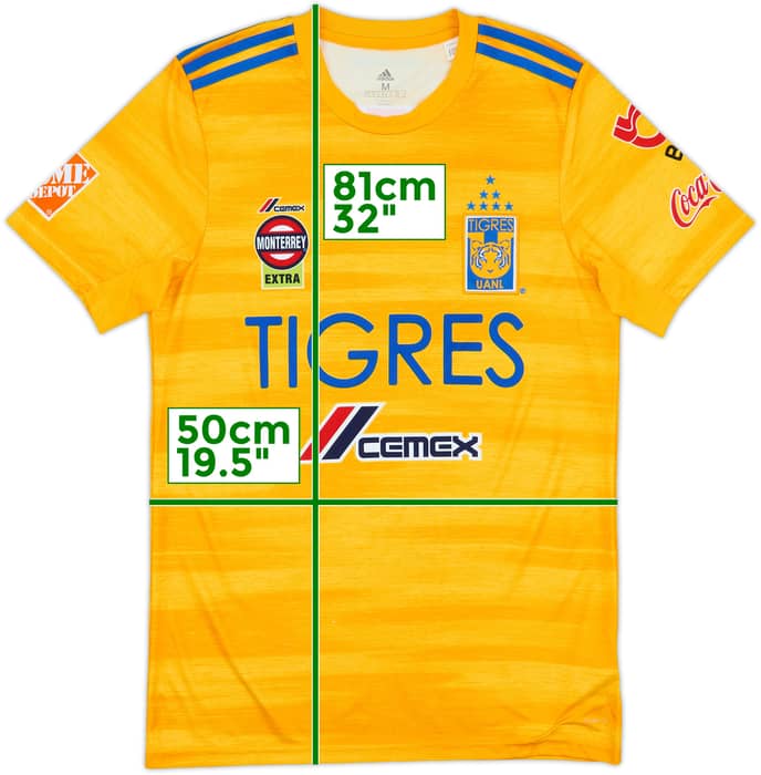 2019-20 Tigres UANL Home Shirt - 9/10 - (M)