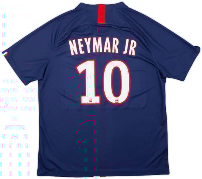 2019-20 Paris Saint-Germain Home Shirt Neymar Jr #10 - 8/10 - (XL)