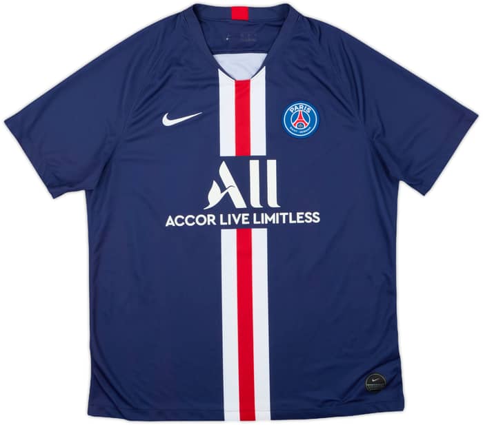 2019-20 Paris Saint-Germain Home Shirt Neymar Jr #10 - 8/10 - (XL)