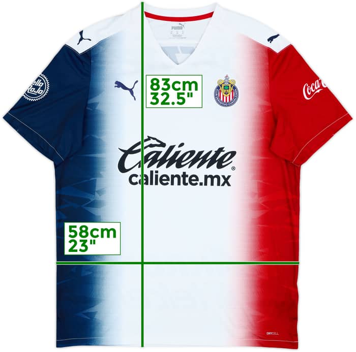 2020-21 Chivas Guadalajara Away Shirt - 8/10 - (XL)