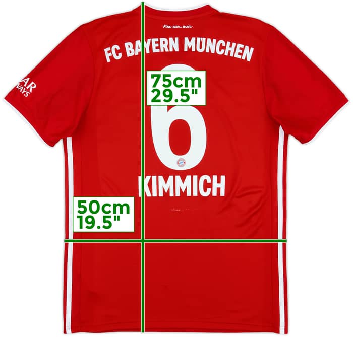 2020-21 Bayern Munich Home Shirt Kimmich #6 - 8/10 - (M)