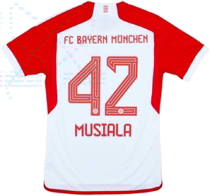 2023-24 Bayern Munich Home Shirt Musiala #42 - 9/10 - (S)