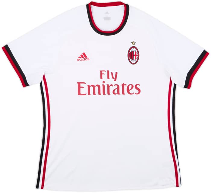 2017-18 AC Milan Away Shirt - 7/10 - (XL)