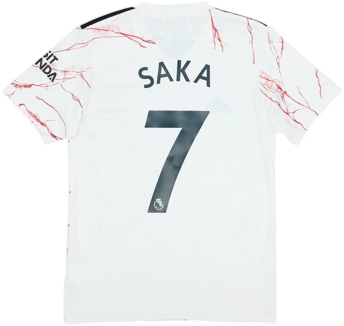 2020-21 Arsenal Away Shirt Saka #7 - 10/10 - (S)