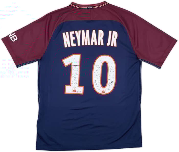 2017-18 Paris Saint-Germain Home Shirt Neymar Jr #10 - 5/10 - (M)