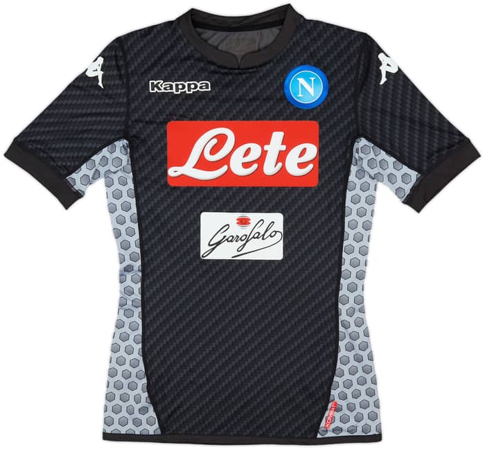 2017-18 Napoli Authentic Fourth Shirt - 7/10 - (S)