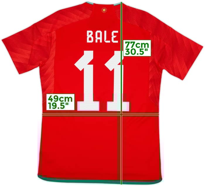 2022-24 Wales Home Shirt Bale #11 - 9/10 - (M)