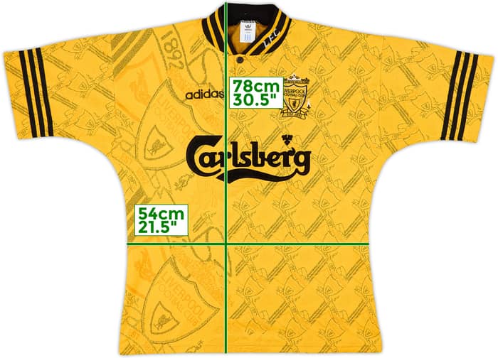 1994-96 Liverpool Third Shirt - 8/10 - (L)