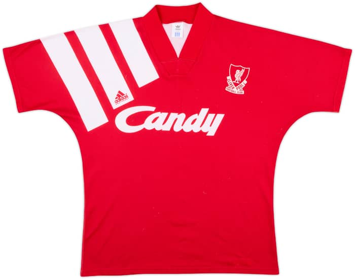 1991-92 Liverpool Home Shirt - 8/10 - (L)