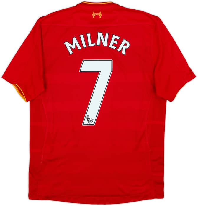 2016-17 Liverpool Home Shirt Milner #7 - 8/10 - (S)