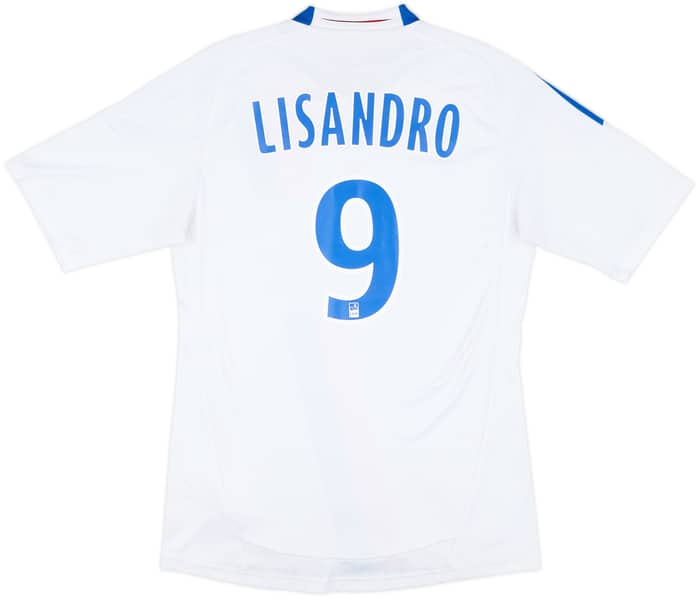 2010-11 Lyon Home Shirt Lisandro #9 - 7/10 - (S)