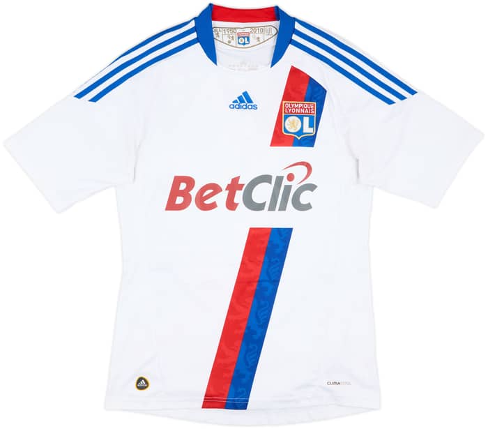 2010-11 Lyon Home Shirt Lisandro #9 - 7/10 - (S)