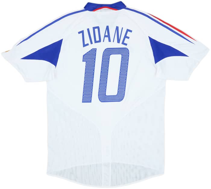 2004-06 France Away Shirt Zidane #10 - 8/10 - (L)
