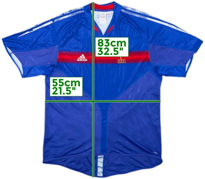 2004-06 France Home Shirt - 3/10 - (L)
