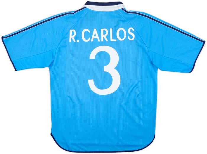 1999-00 Real Madrid Third Shirt R.Carlos #3 - 7/10 - (M)