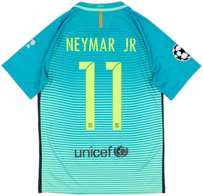 2016-17 Barcelona Third Shirt Neymar Jr #11 - 5/10 - (S)