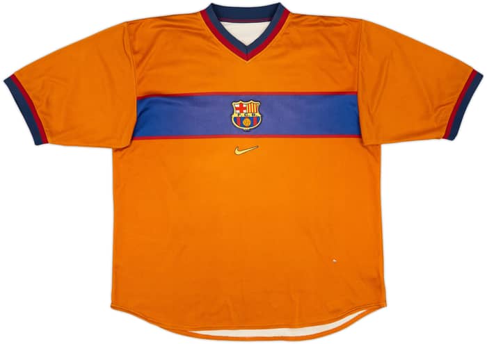 1998-00 Barcelona Player Issue Away Shirt Rivaldo #11 - 5/10 - (L)